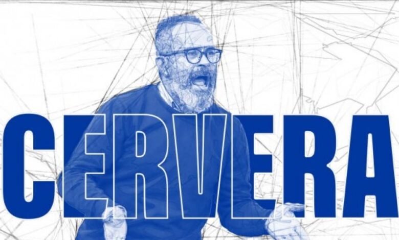 Cervera, "feliz de estar aquí"