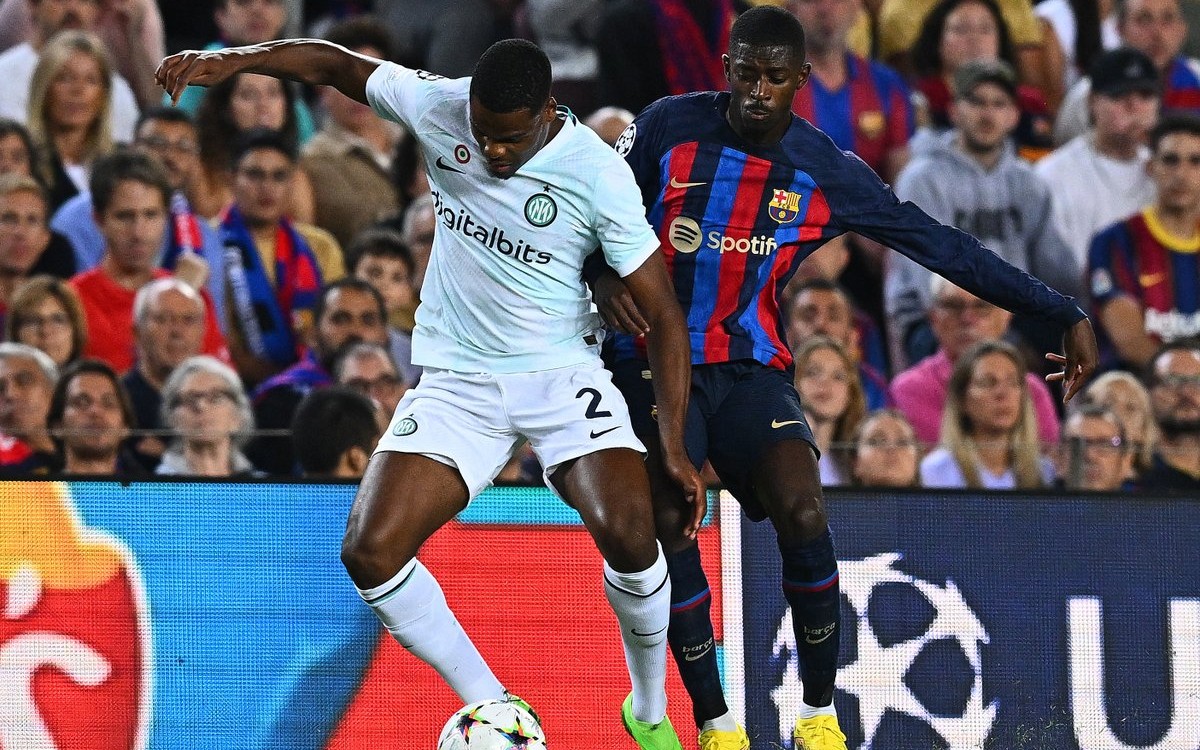 Champions League: Deja Inter al borde de la eliminación al Barsa en Camp Nou | Video