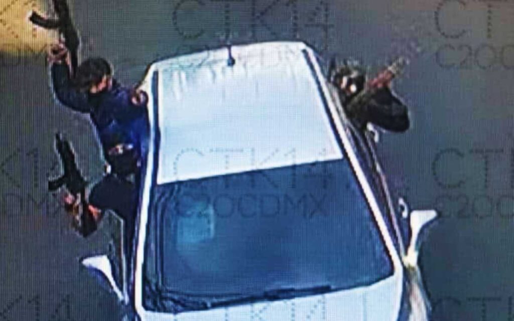 Comando armado recorre calles de Milpa Alta, CDMX