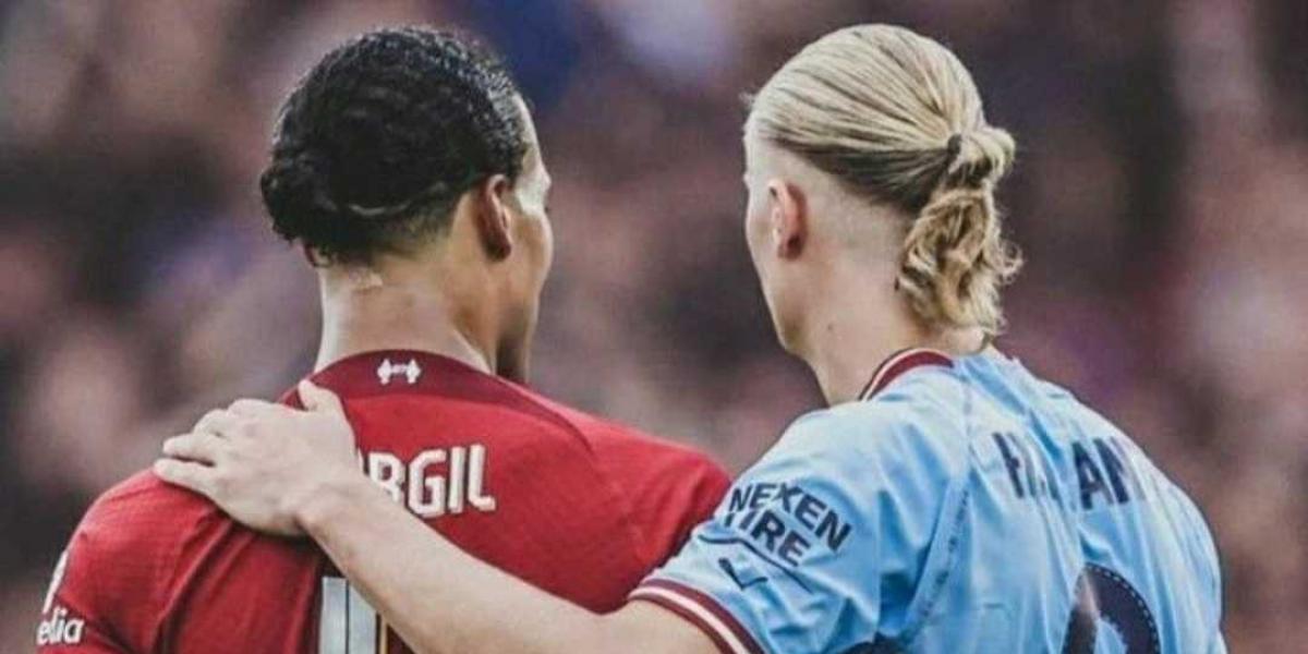 Cómo Van Dijk acabó con la racha de Haaland