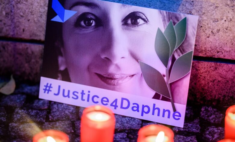Condenados a 40 años de cárcel dos sicarios por el asesinato de la periodista maltesa Caruana Galizia