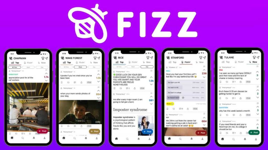 Conoce a Fizz, la aplicación social descargada por el '95 % de los estudiantes universitarios de Stanford'