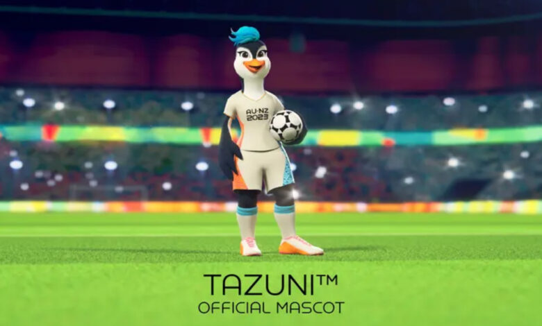 Conoce a la pingüino 'Tazuni', la mascota oficial del Mundial de Futbol Femenino 2023 | Video