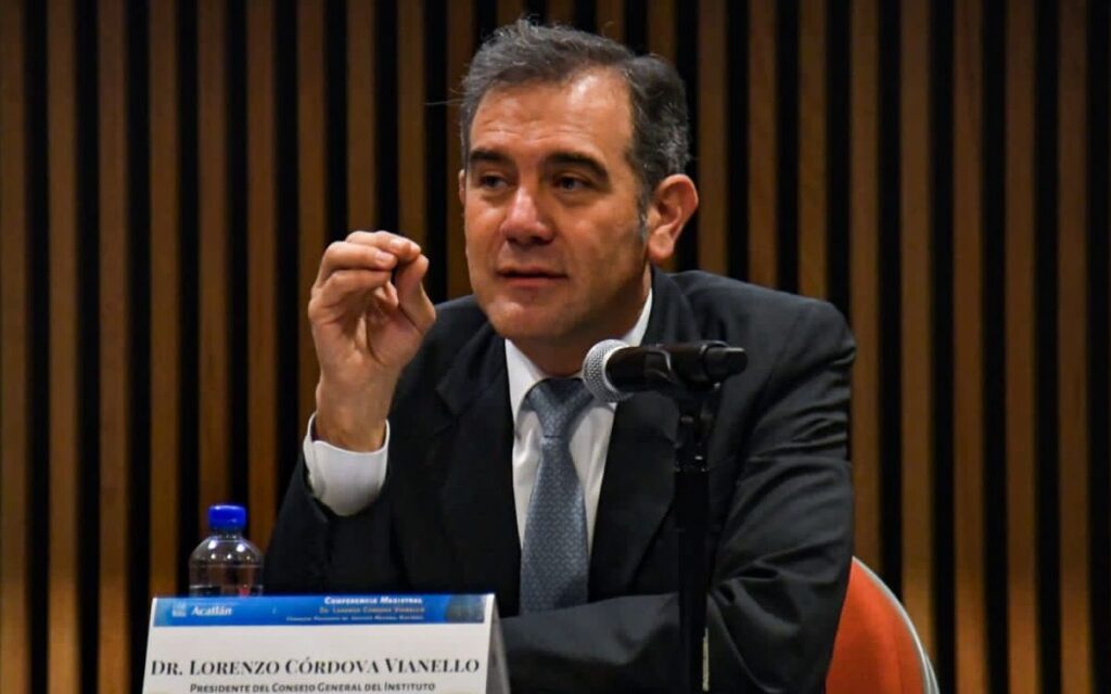 Córdova: el INE es un patrimonio que deben cuidar los mexicanos