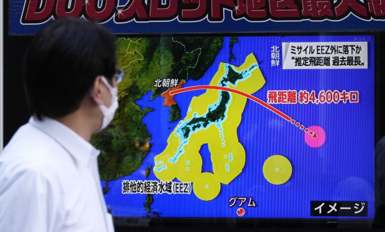 Corea del Norte intensifica la escalada de tensión y lanza dos nuevos misiles