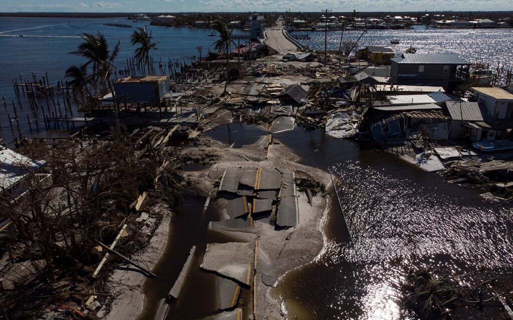 Daños por huracán Ian en EU podrían sumar hasta 57 mmdd