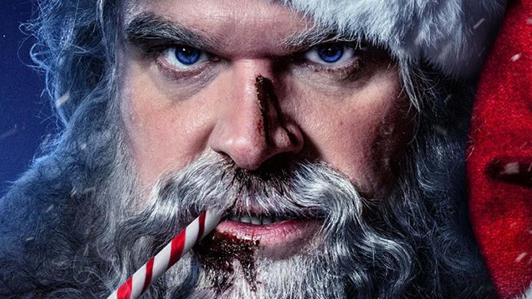 David Harbour es un Santa Claus que reparte algo más que regalos en el tráiler de ‘Noche de paz’