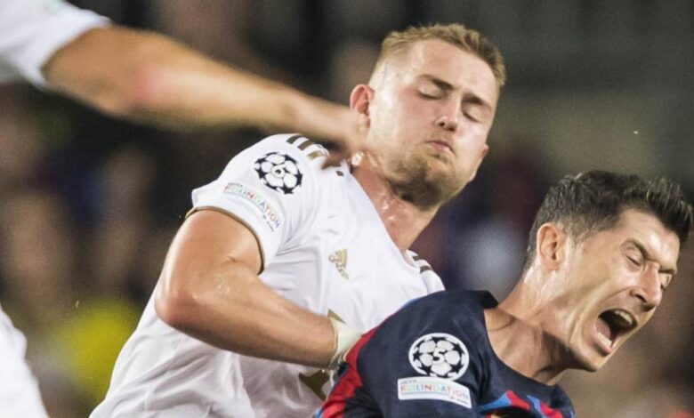 De Ligt, Player of the Match: "Fue difícil porque Lewandowski es el mejor del mundo"