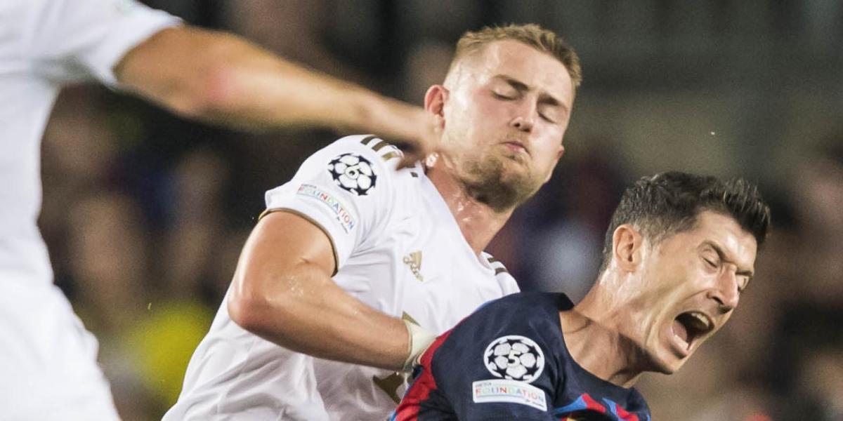 De Ligt, Player of the Match: "Fue difícil porque Lewandowski es el mejor del mundo"