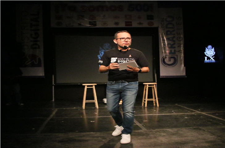 Diputado Gerardo Ángeles informa que se han  beneficiado los primeros 500 negocios dentro del Programa “Distrito Digital”