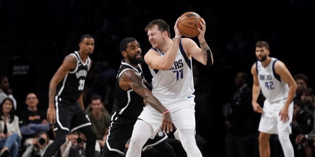 Doncic adiestra con genio la rabia de Irving y Durant en un duelo vibrante
