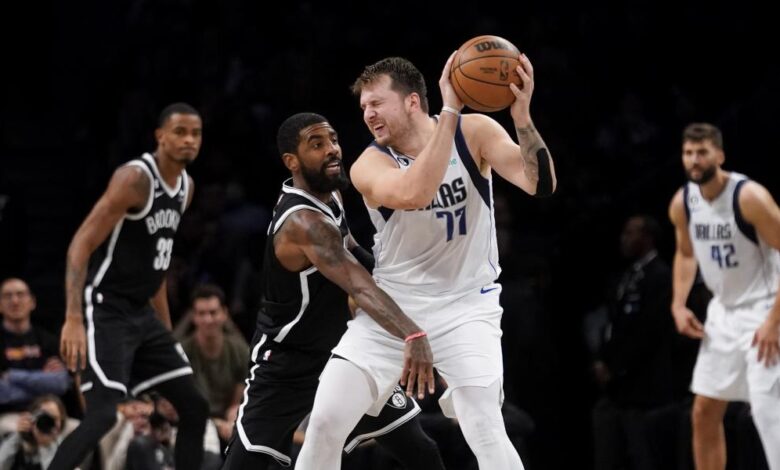 Doncic adiestra con genio la rabia de Irving y Durant en un duelo vibrante