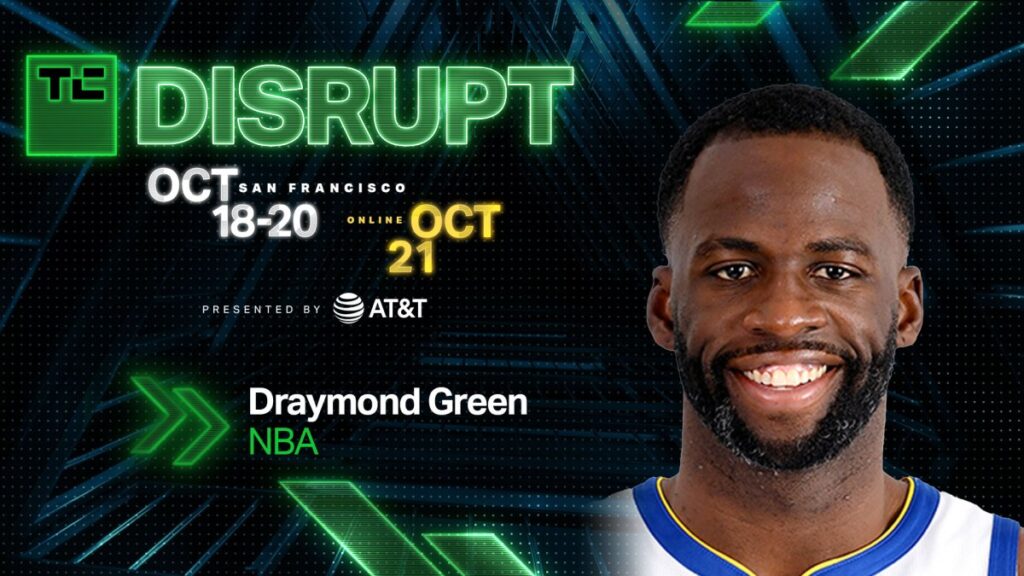Draymond Green cambiará el guión en TechCrunch Disrupt