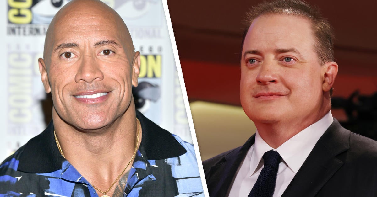 Dwayne Johnson quiere ver al coprotagonista de The Mummy Returns, Brendan Fraser, “en el escenario de los Oscar” por The Whale