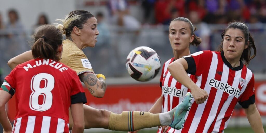 El Athletic solo resiste el primer tiempo frente al líder Barça