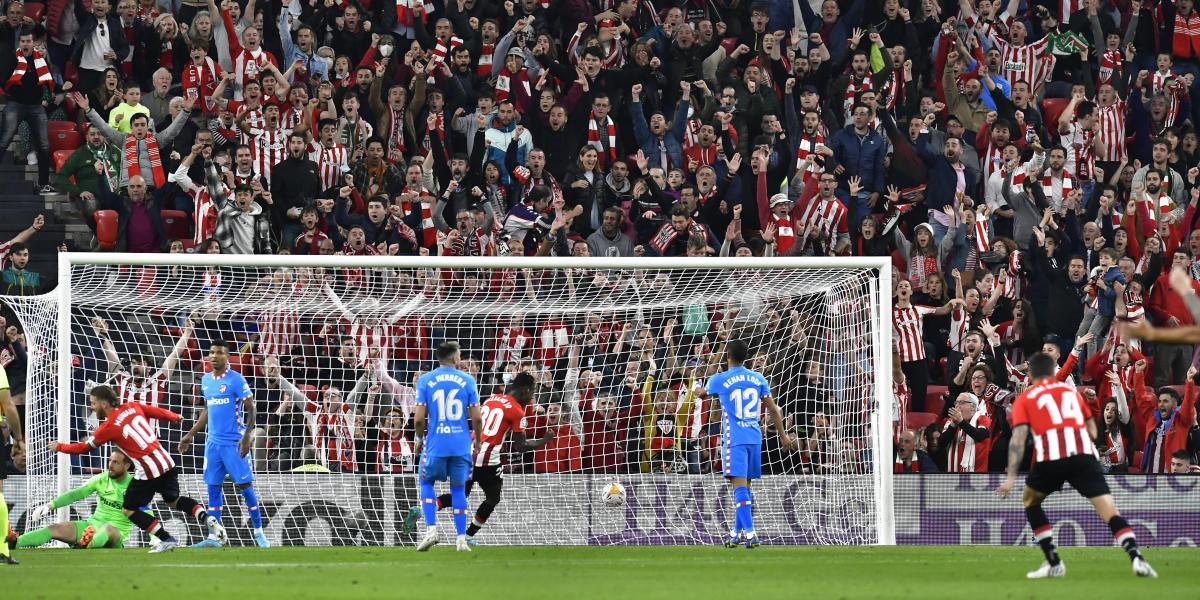 El Atlético Madrid fue el rival que más gente reunió en San Mamés