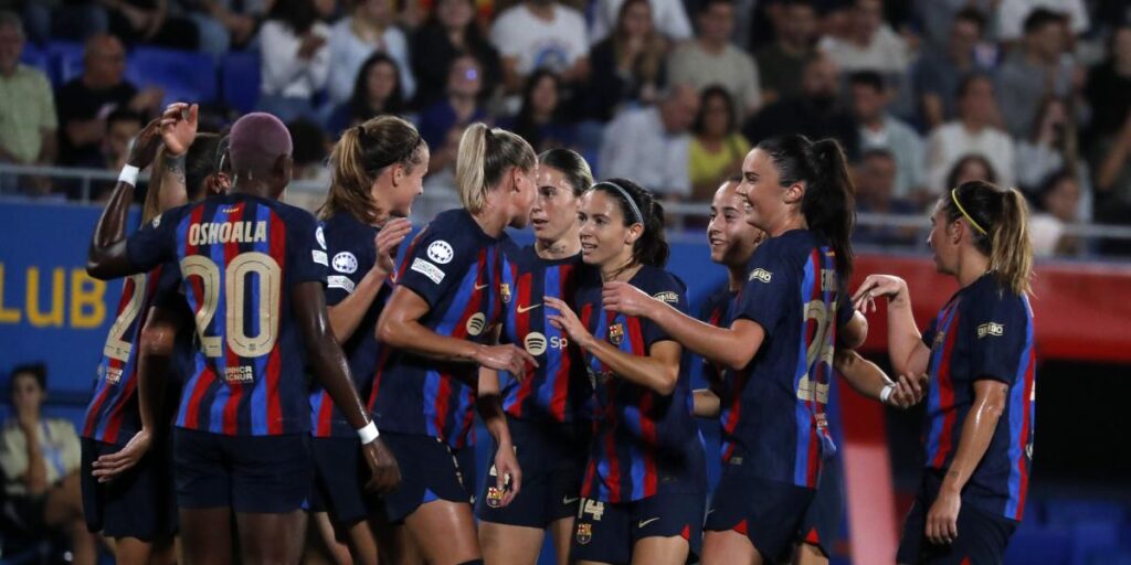 El Barça intimida en Europa con una goleada de escándalo