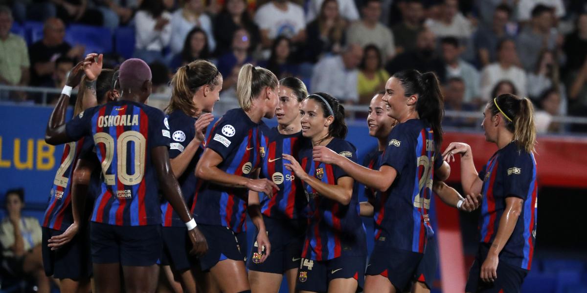 El Barça intimida en Europa con una goleada de escándalo