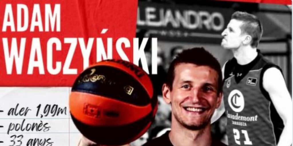 El Baxi Manresa ficha a Adam Waczynski por un mes