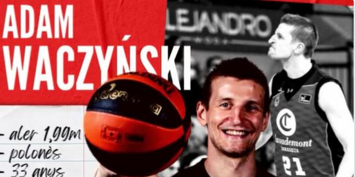 El Baxi Manresa ficha a Adam Waczynski por un mes