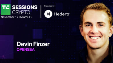 El CEO de OpenSea, Devin Finzer, analiza mantenerse al tanto de un mercado turbulento de NFT en TC Sessions: Crypto