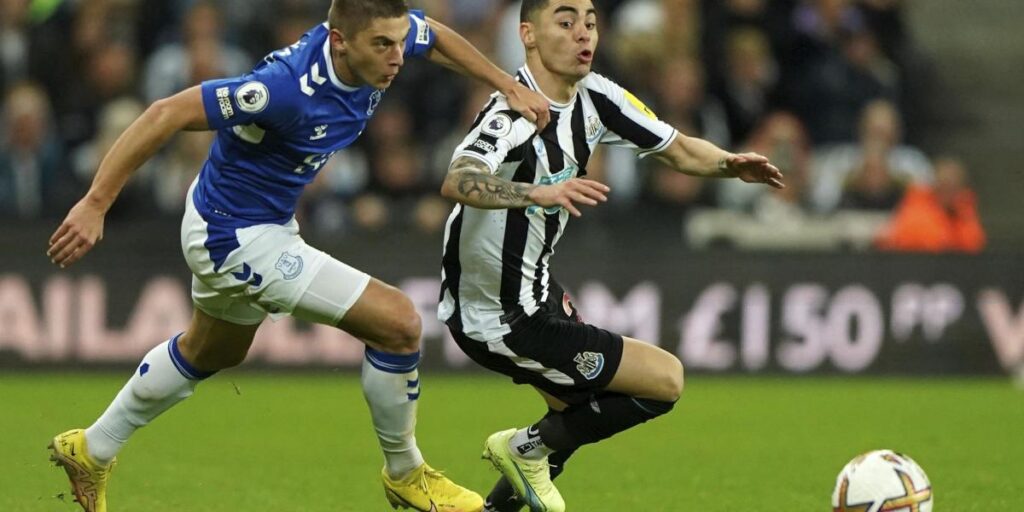 El Newcastle se impone a un Everton en caída libre