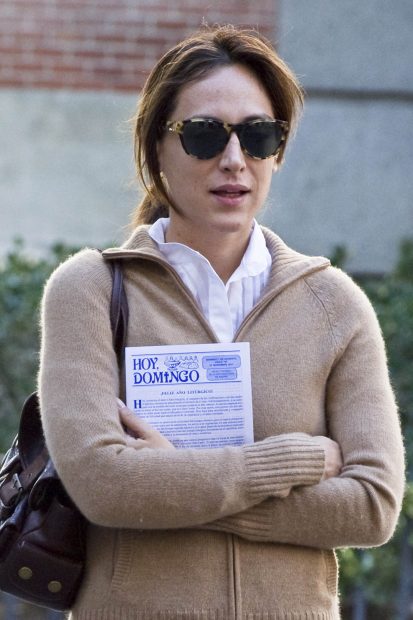 Tamara Falcó saliendo de la iglesia / Gtres