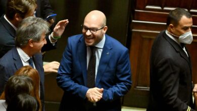 El antiabortista pro-Putin Lorenzo Fontana, presidente de la Cámara de Diputados de Italia