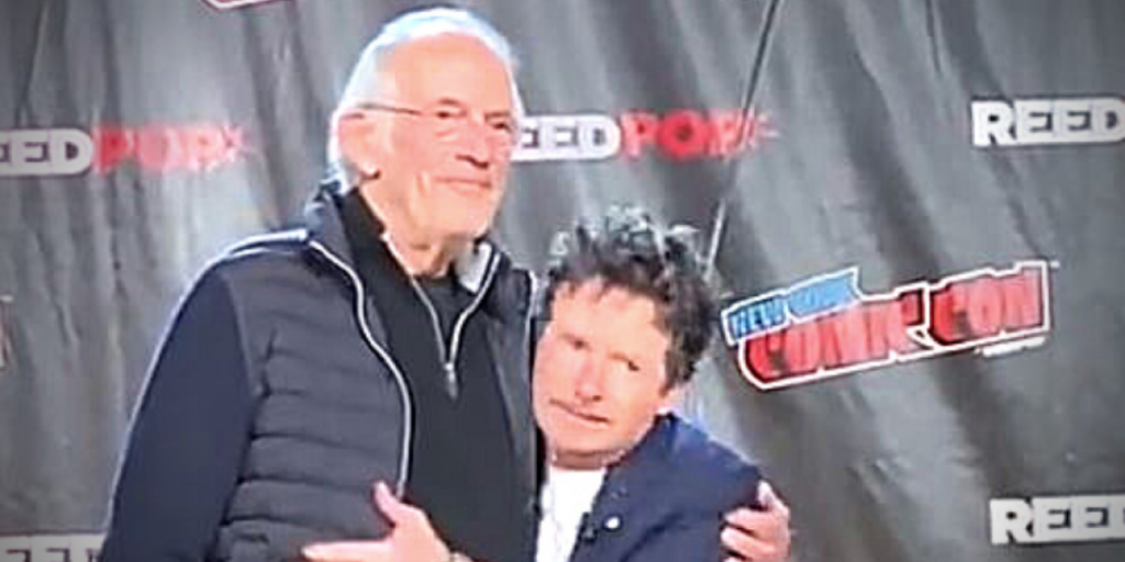 El emocionante reencuentro entre Michael J. Fox y Christopher Lloyd