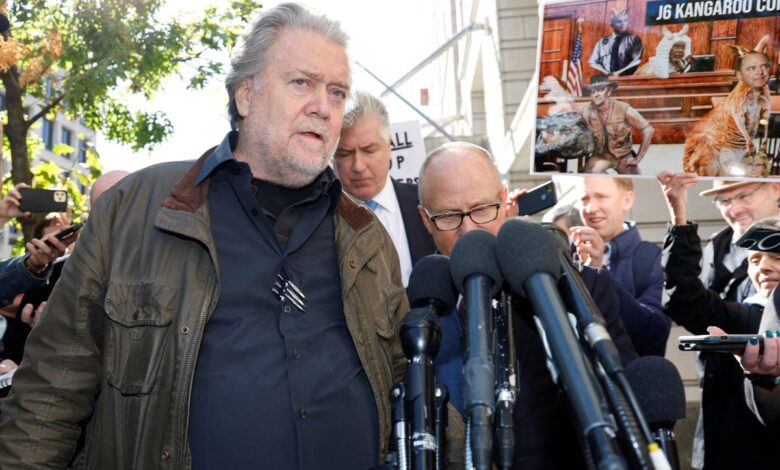 El exasesor de Trump Steve Bannon, condenado a cuatro meses de cárcel