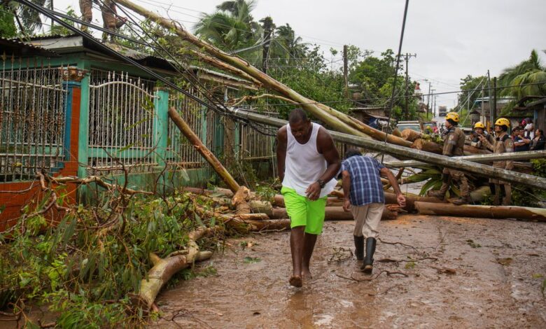 El huracán ‘Julia’ deja un reguero de destrucción en Nicaragua