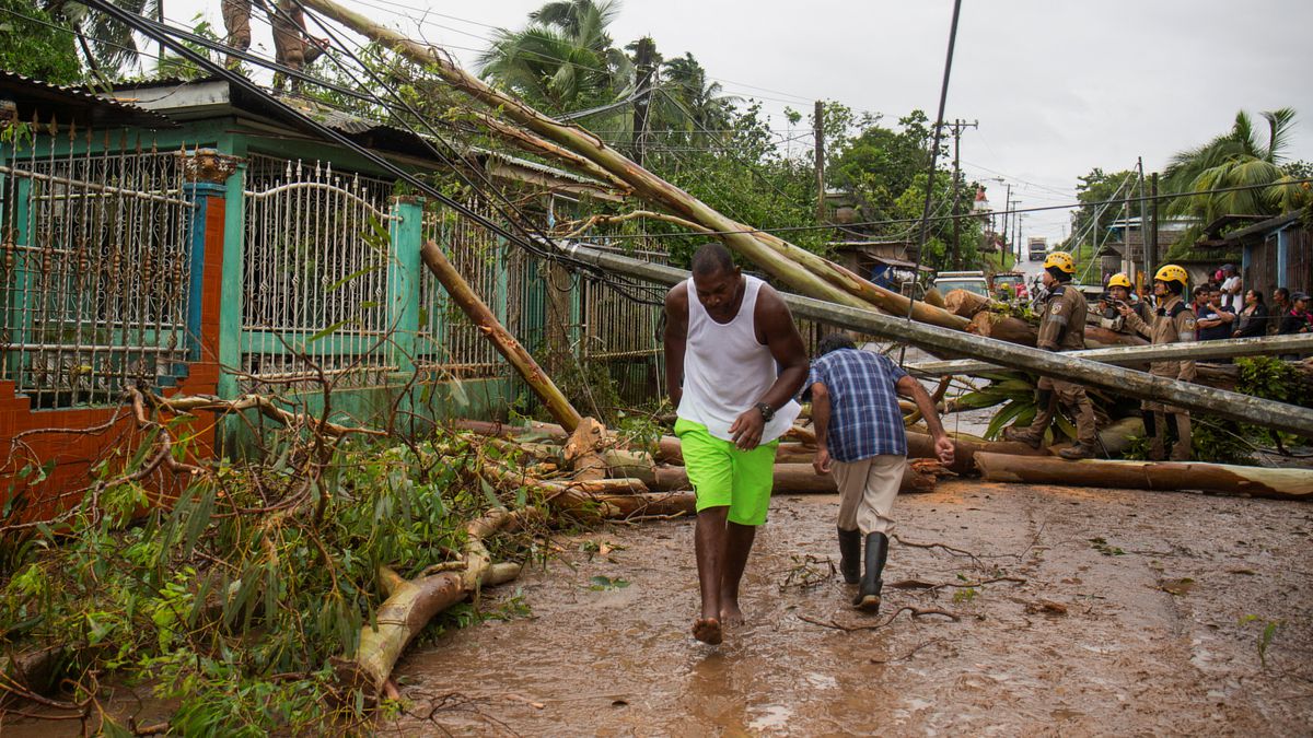 El huracán ‘Julia’ deja un reguero de destrucción en Nicaragua
