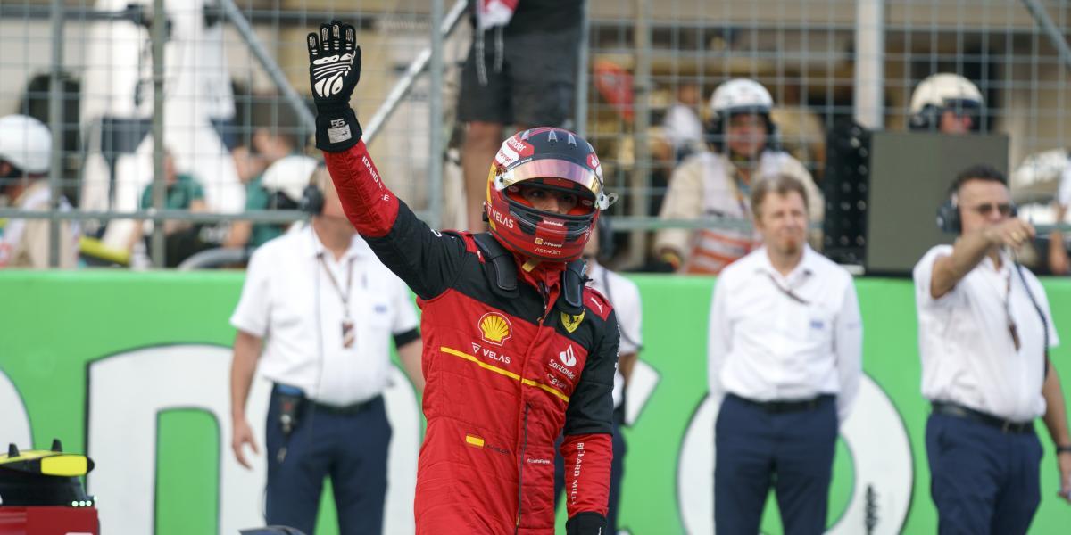 El mensaje de Sainz tras su pole que lo dice todo