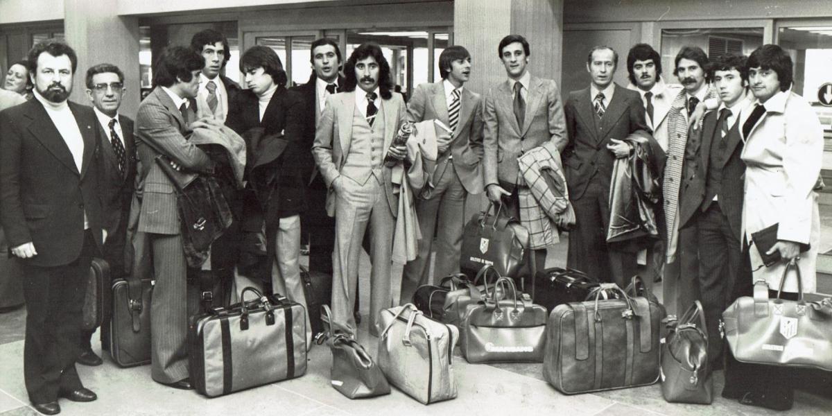El primer viaje del Atlético a Brujas en 1978