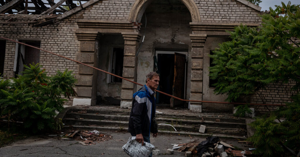 El reclamo de anexión de Rusia es una novedad para los residentes de Lyman, Ucrania