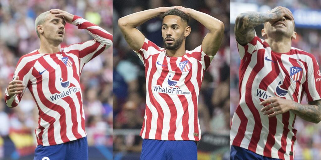 El surrealista dato que explica la situación actual del Atlético