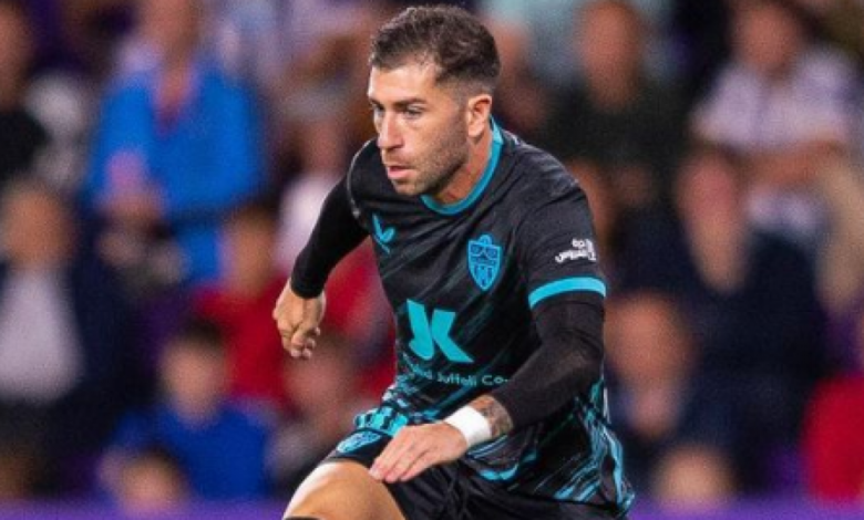 Embarba, en su mejor momento desde que llegó al Almería