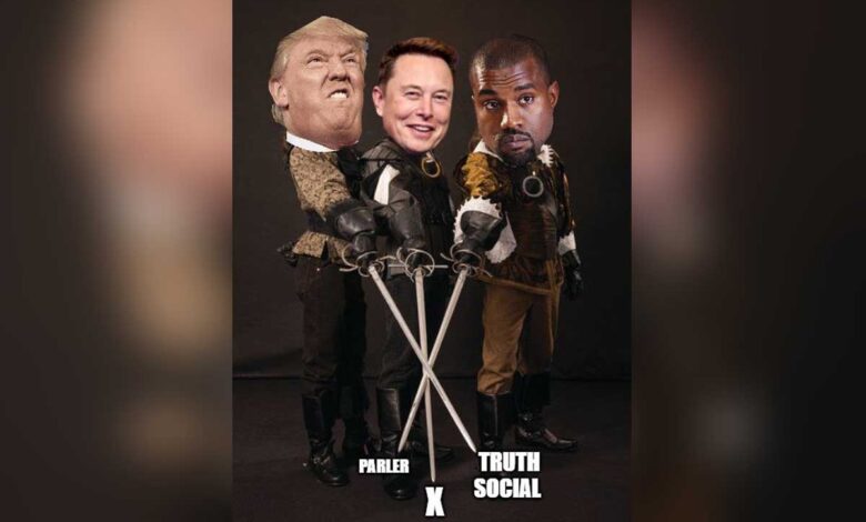 'En retrospectiva, era inevitable', ironiza Musk sobre compra de Twitter frente a redes de Trump y Kanye