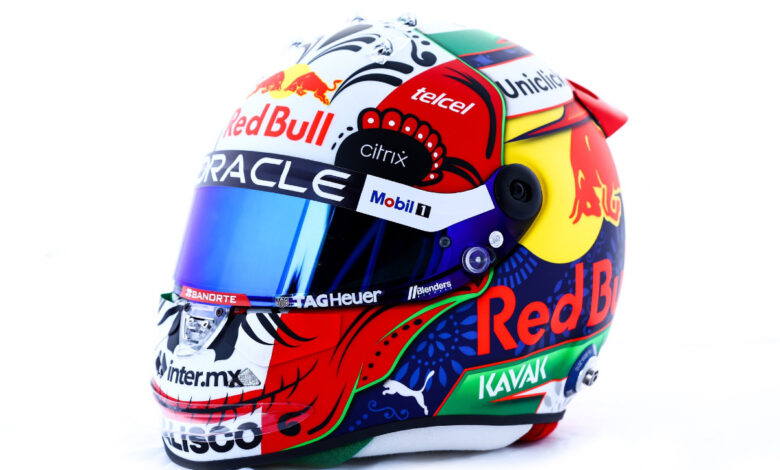F1: Presenta 'Checo' Pérez el casco que usará para el Gran Premio de México | Video