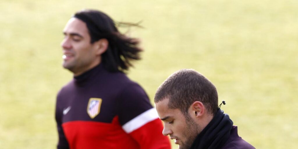 Falcao y Mario eran rojiblancos en la última victoria del Rayo ante el Atlético