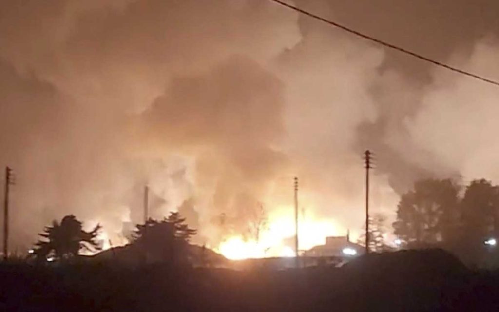 Falla misil surcoreano, se estrella en una base militar y causa pánico en la población