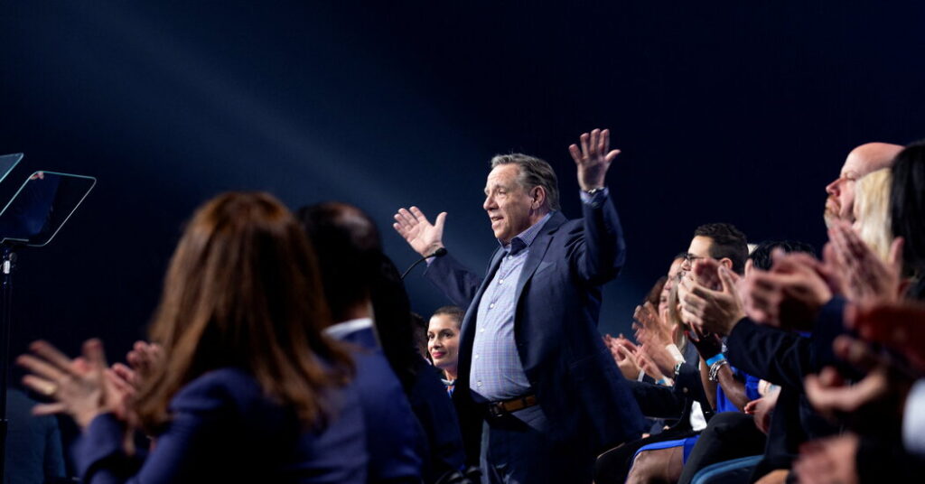 François Legault gana la reelección en Quebec