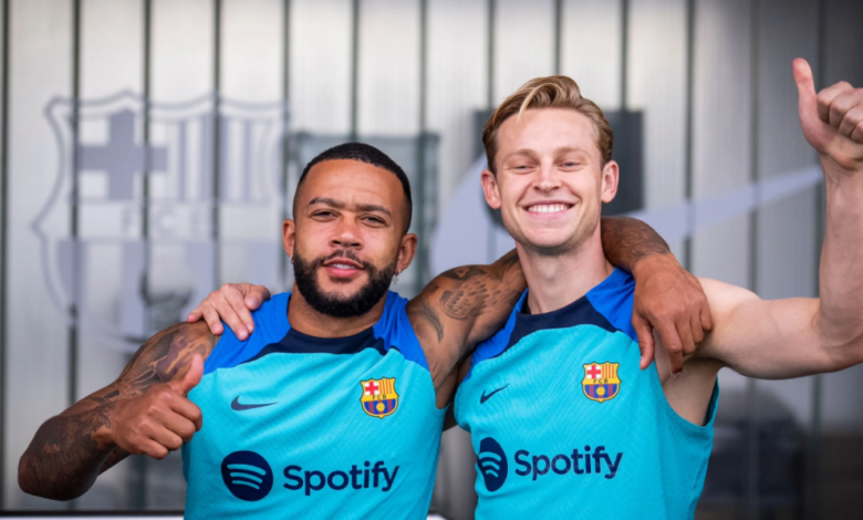 Frenkie de Jong, Memphis y Xavi Simons, en la prelista de Van Gaal para Qatar