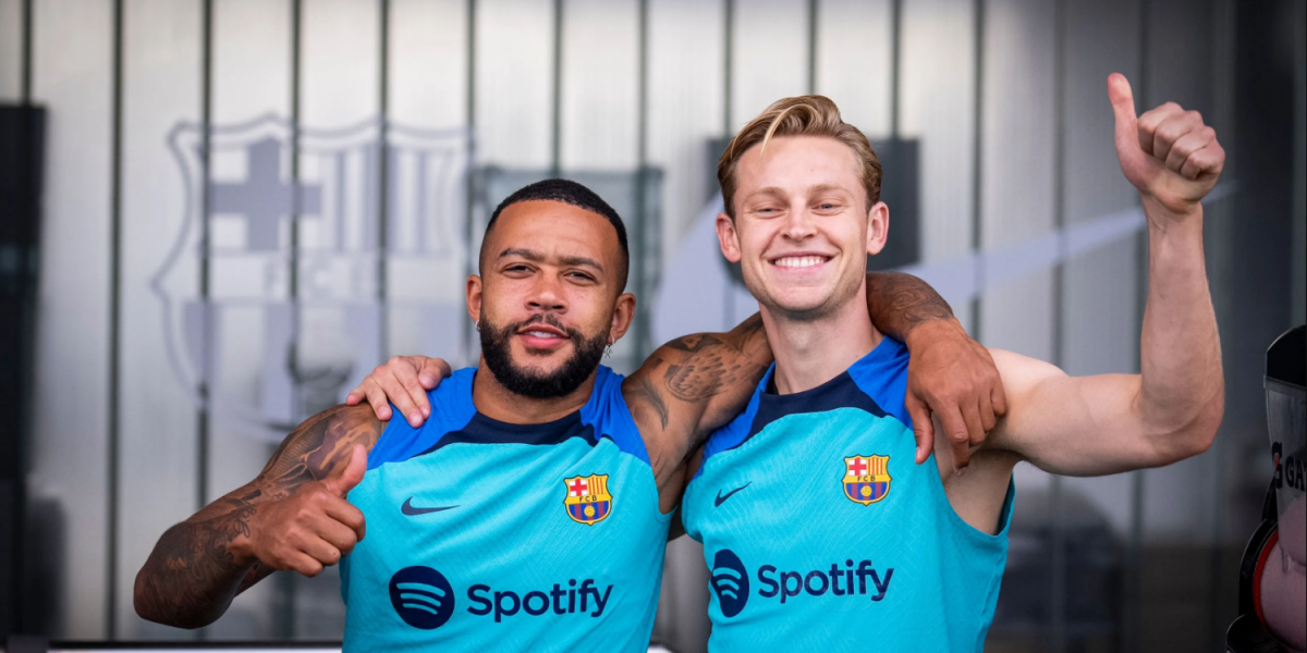 Frenkie de Jong, Memphis y Xavi Simons, en la prelista de Van Gaal para Qatar