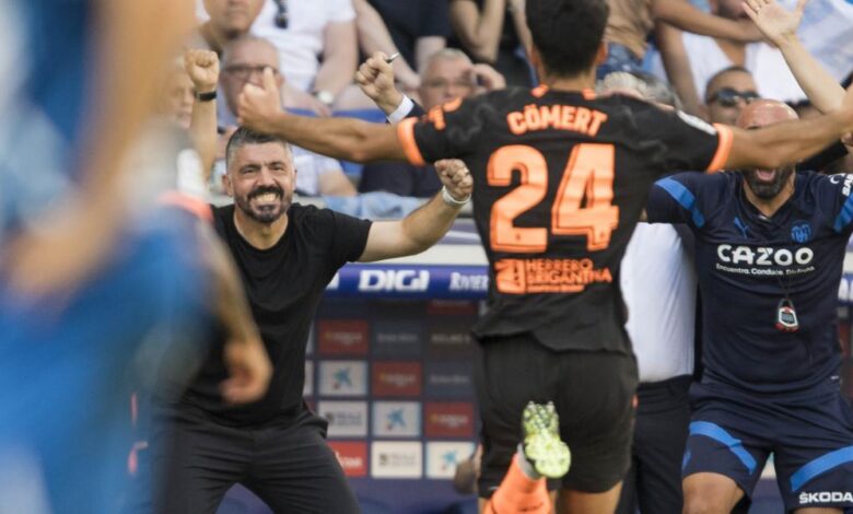 Gattuso asegura que la pelota de las renovaciones está en el tejado de Gayà, Diakhaby y Lato