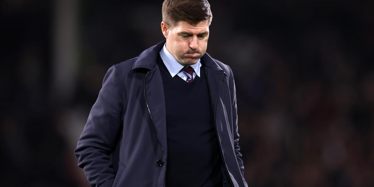 Gerrard, al filo de la destitución tras caer el Aston Villa ante el Fulham
