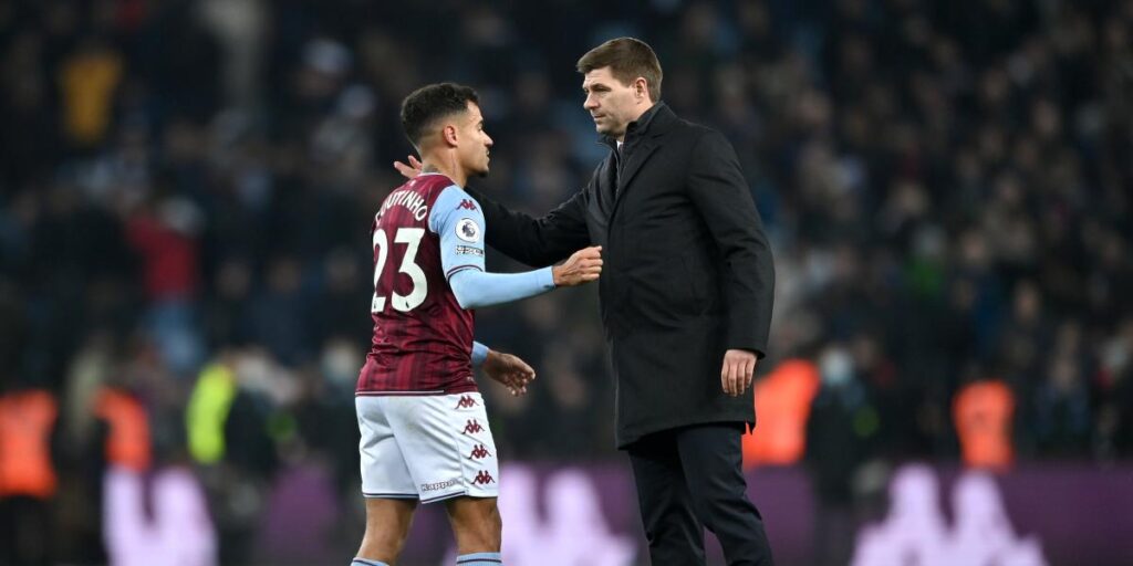 Gerrard: "Coutinho no era feliz en Barcelona"