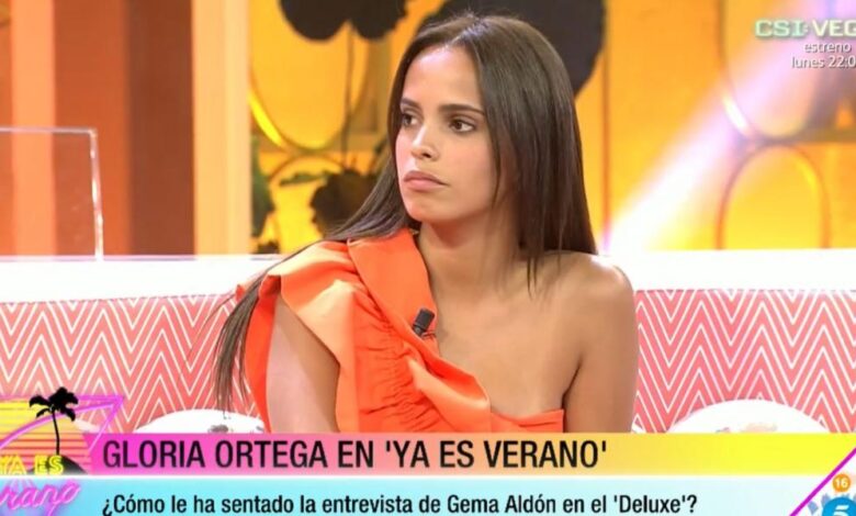 Gloria Camila habla alto y claro sobre el supuesto affaire de Ortega Cano