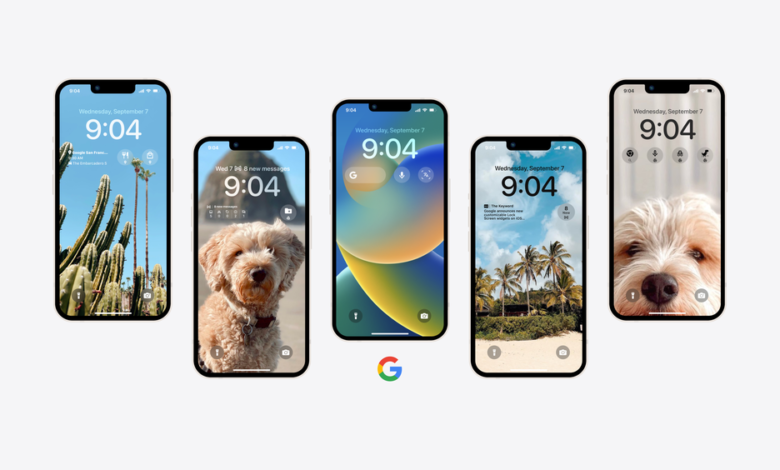 Google comienza a implementar sus widgets de pantalla de bloqueo de iOS 16