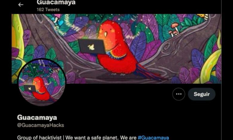 Hackers de Sedena no tienen Twitter; es fake @GuacamayaHacks